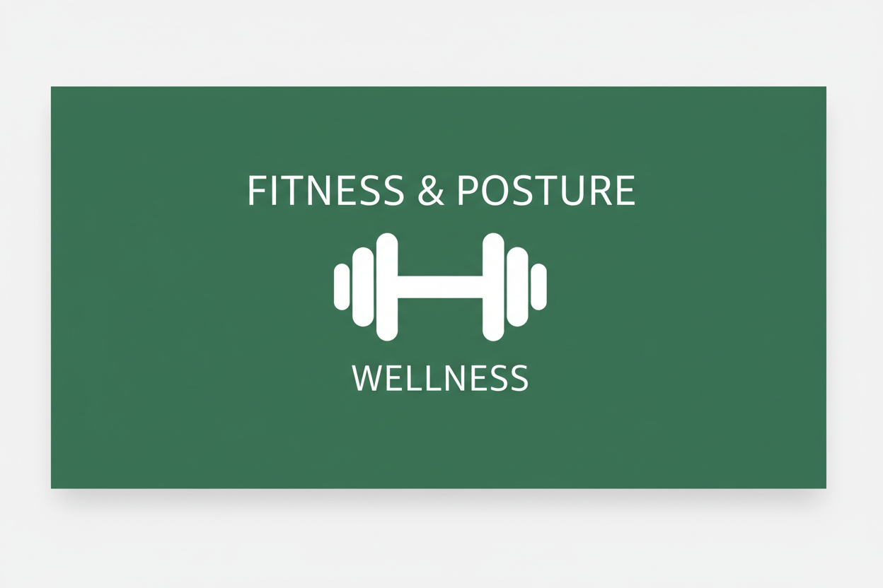 Fitness & Posture Collection Banner