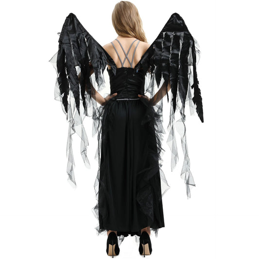 Women's Halloween Vampire Dark Angel Costume