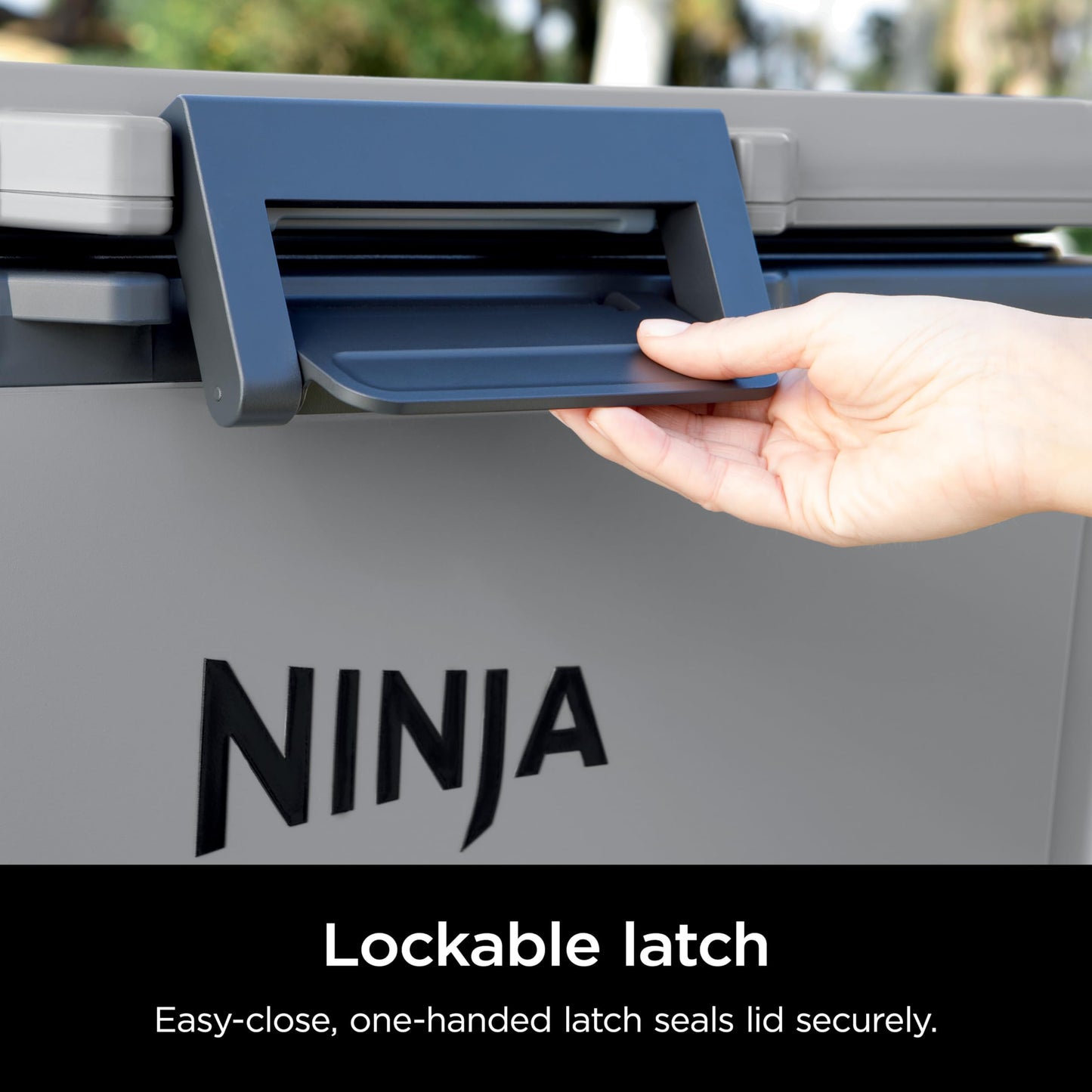 Ninja FrostVault™ 50qt Hard Cooler with Cold Dry Zone, Slate Gray