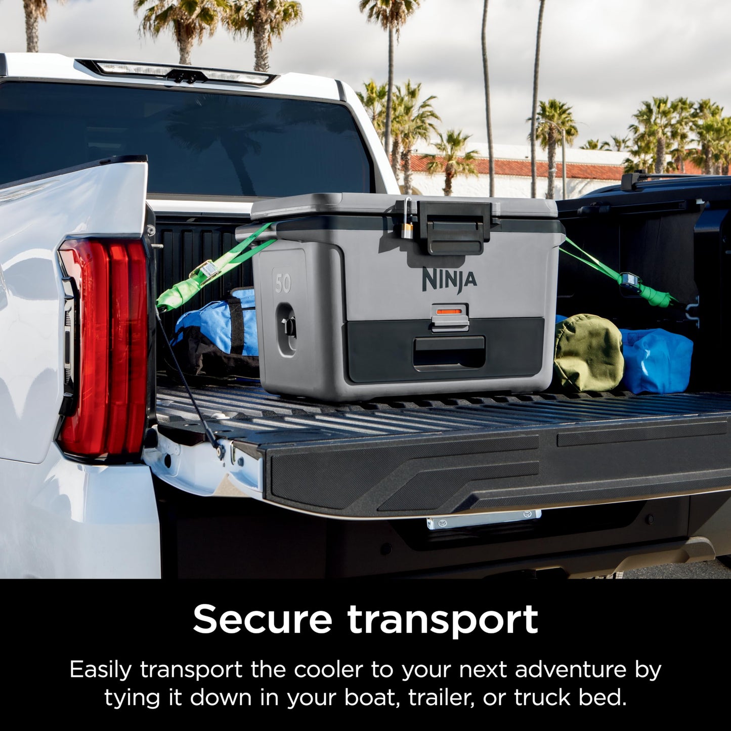 Ninja FrostVault™ 50qt Hard Cooler with Cold Dry Zone, Slate Gray