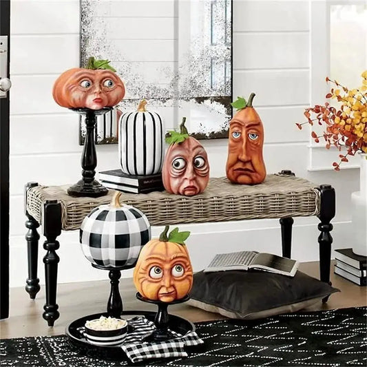 Halloween Outdoor Decor Ghost Pumpkin Courtyard Garden