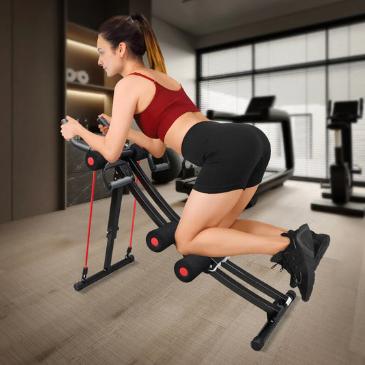 Foldable Core & Abdominal Fitness Machine | Professional Ab Trainer | Calvei