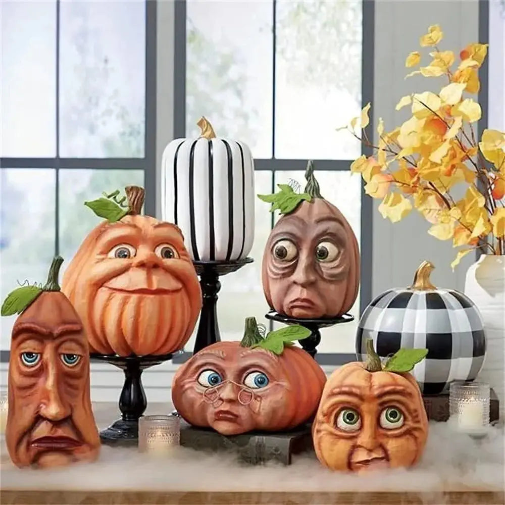 Halloween Outdoor Decor Ghost Pumpkin Courtyard Garden