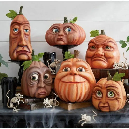 Halloween Outdoor Decor Ghost Pumpkin Courtyard Garden