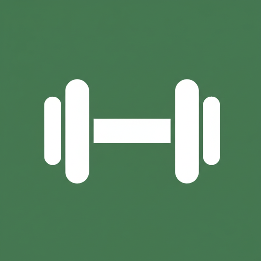 Fitness Icon - Darker Green