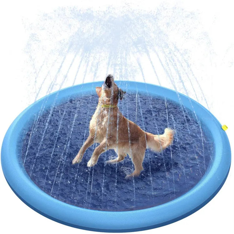 💦 Fun Dog Splash Water Mat 💦